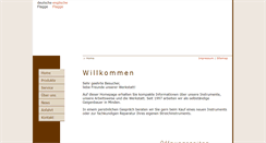 Desktop Screenshot of geigenbau-mueller.de
